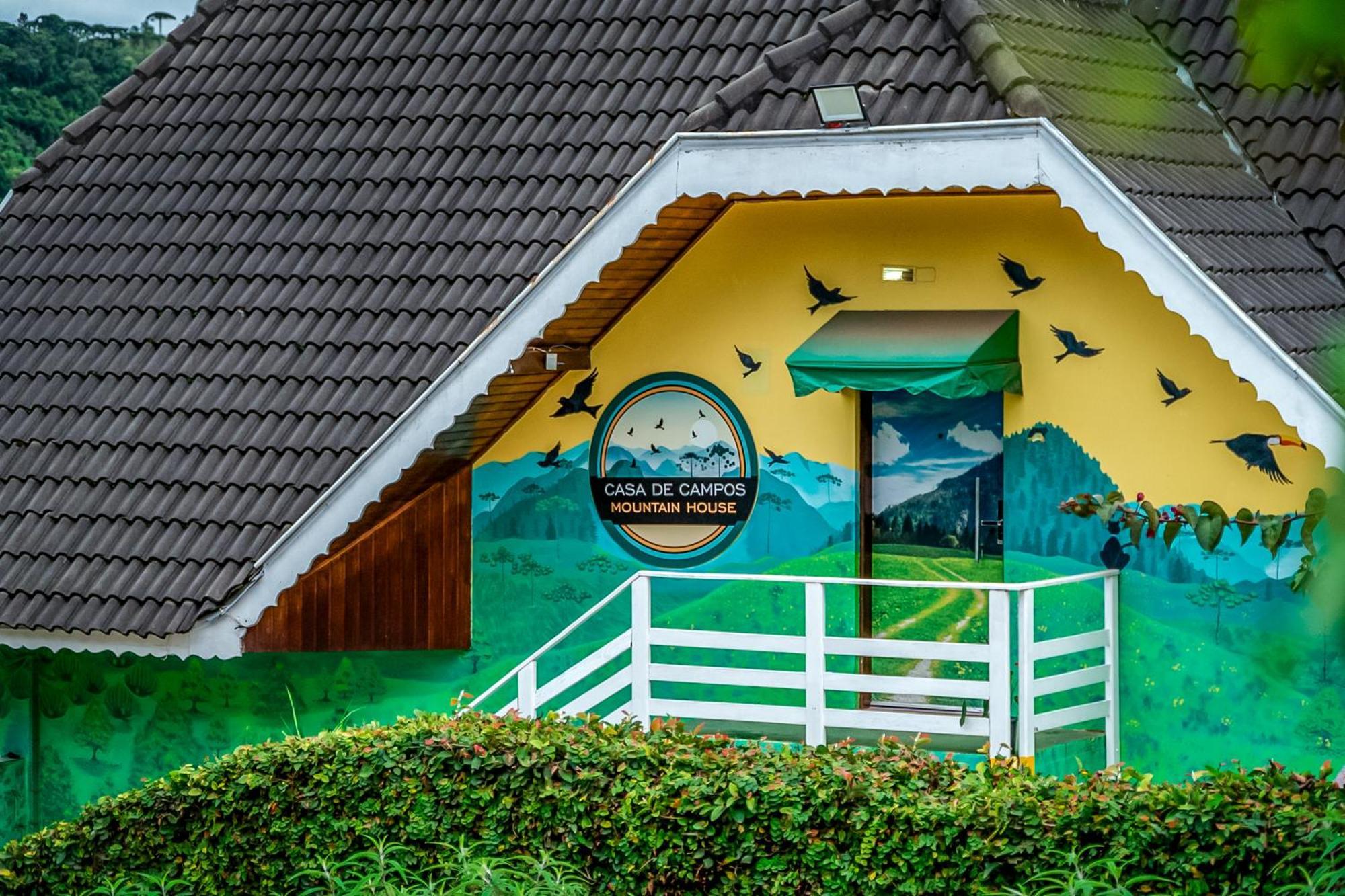 Velinn Pousada Casa De Campos Mountain House Campos do Jordão Exterior foto
